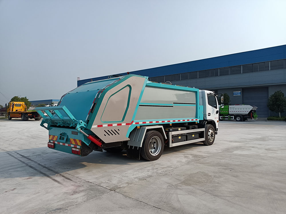 东风凯普特8方纯电压缩垃圾车