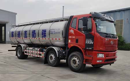 解放牌鲜奶直通车