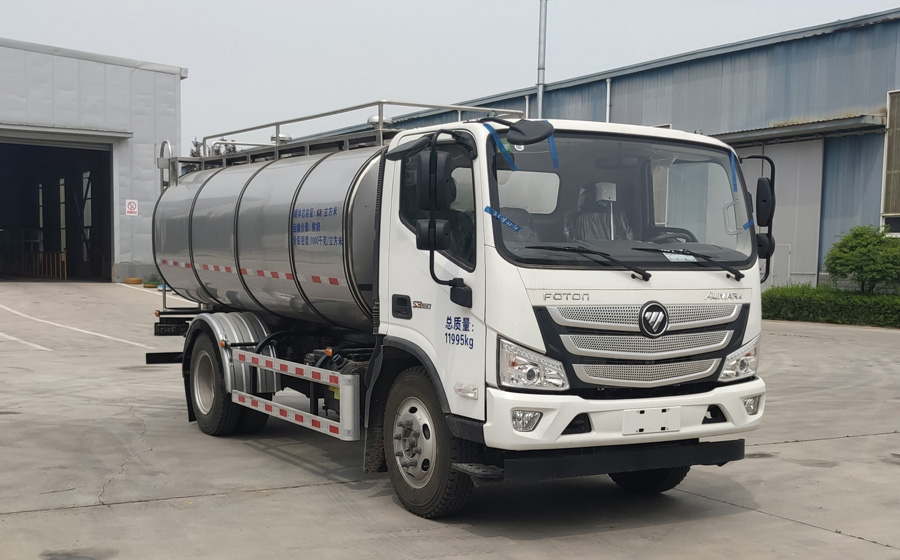 福田牌鲜奶运输车