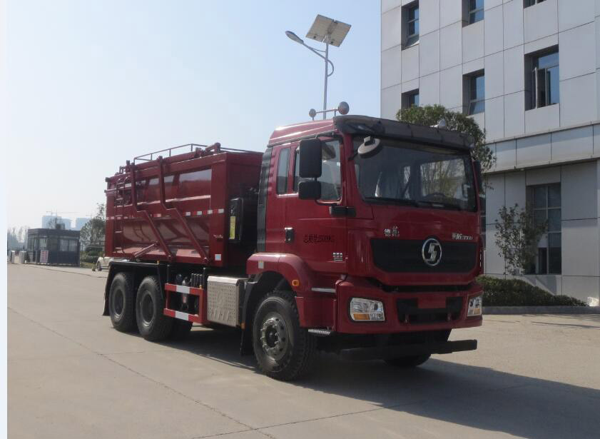 陕汽德龙M3000后八轮自卸车