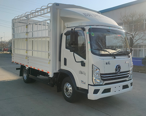 陕汽牌仓栅式运输车