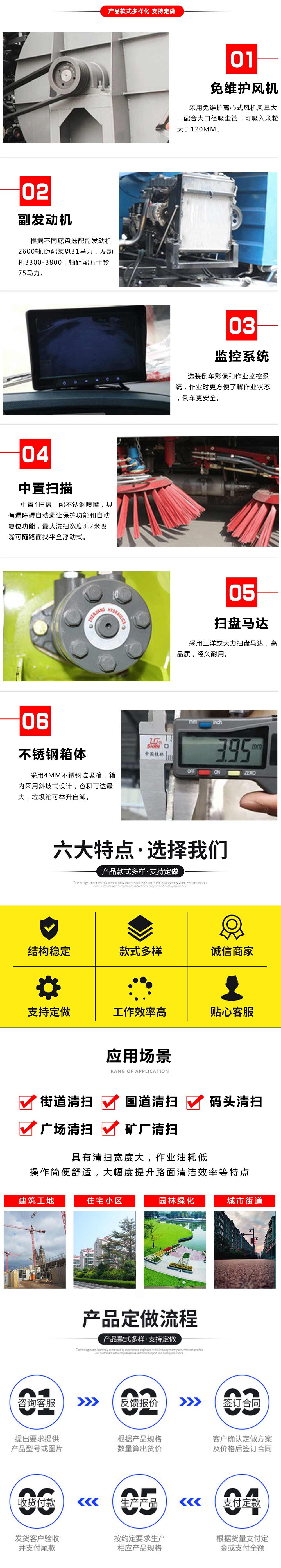 天锦高端专用吸尘车